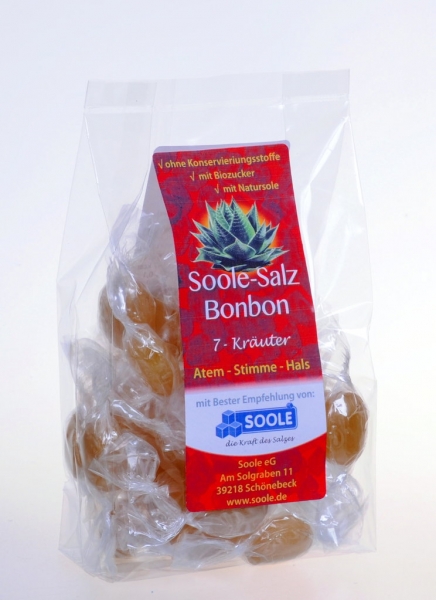 Soole-Salz Bonbon "7-Kräuter"